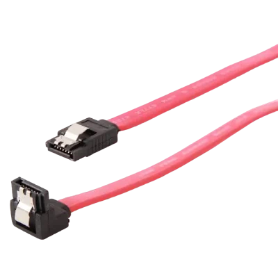 Кабель SATA Cablexpert CC-SATAM-DATA90-0.3M, Красный