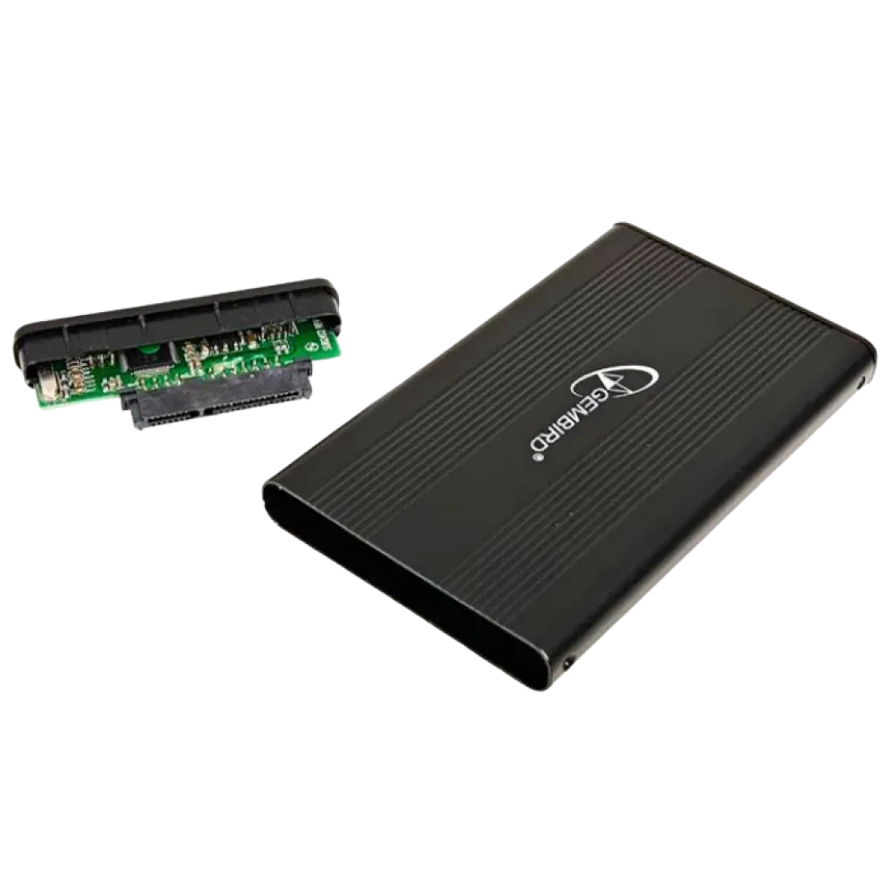 Внешний корпус Gembird EE2-U2S-5, Чёрный (EE2-U2S-5)