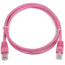 Патч-корд Cablexpert PP6-1M/RO, Cat6 FTP , 1м, Розовый