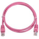 Патч-корд Cablexpert PP6-1M/RO, Cat6 FTP , 1м, Розовый