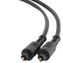 Cablu audio Cablexpert CC-OPT-2M, Toslink - Toslink, 2m, Negru