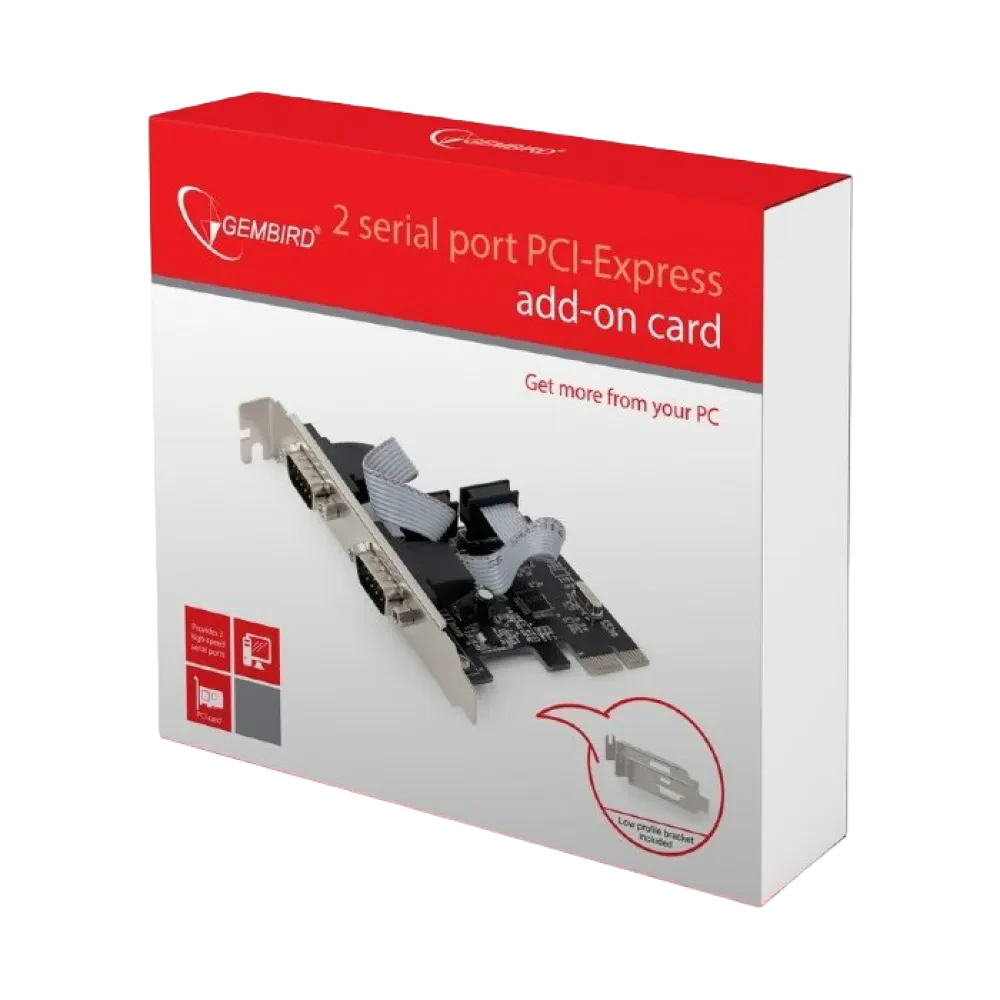 Placă de extensie PCI-Express Gembird SPC-22, Negru