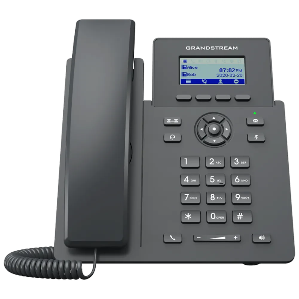 Telefon IP Grandstream GRP2601, Negru