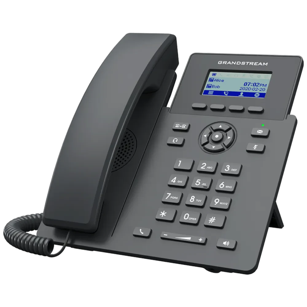 Telefon IP Grandstream GRP2601, Negru