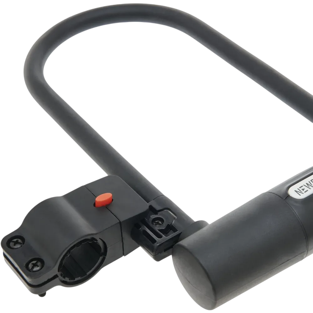 Lacăt Newrban U-lock with mounting bracket, Negru