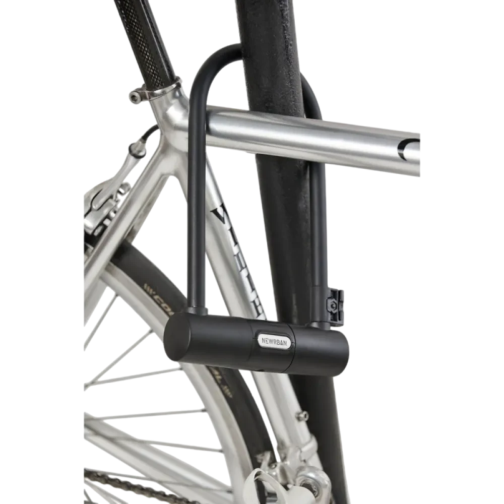 Lacăt Newrban U-lock with mounting bracket, Negru