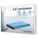 Внешний корпус Gembird EE2-U3S-3-B, Синий (EE2-U3S-3-B)