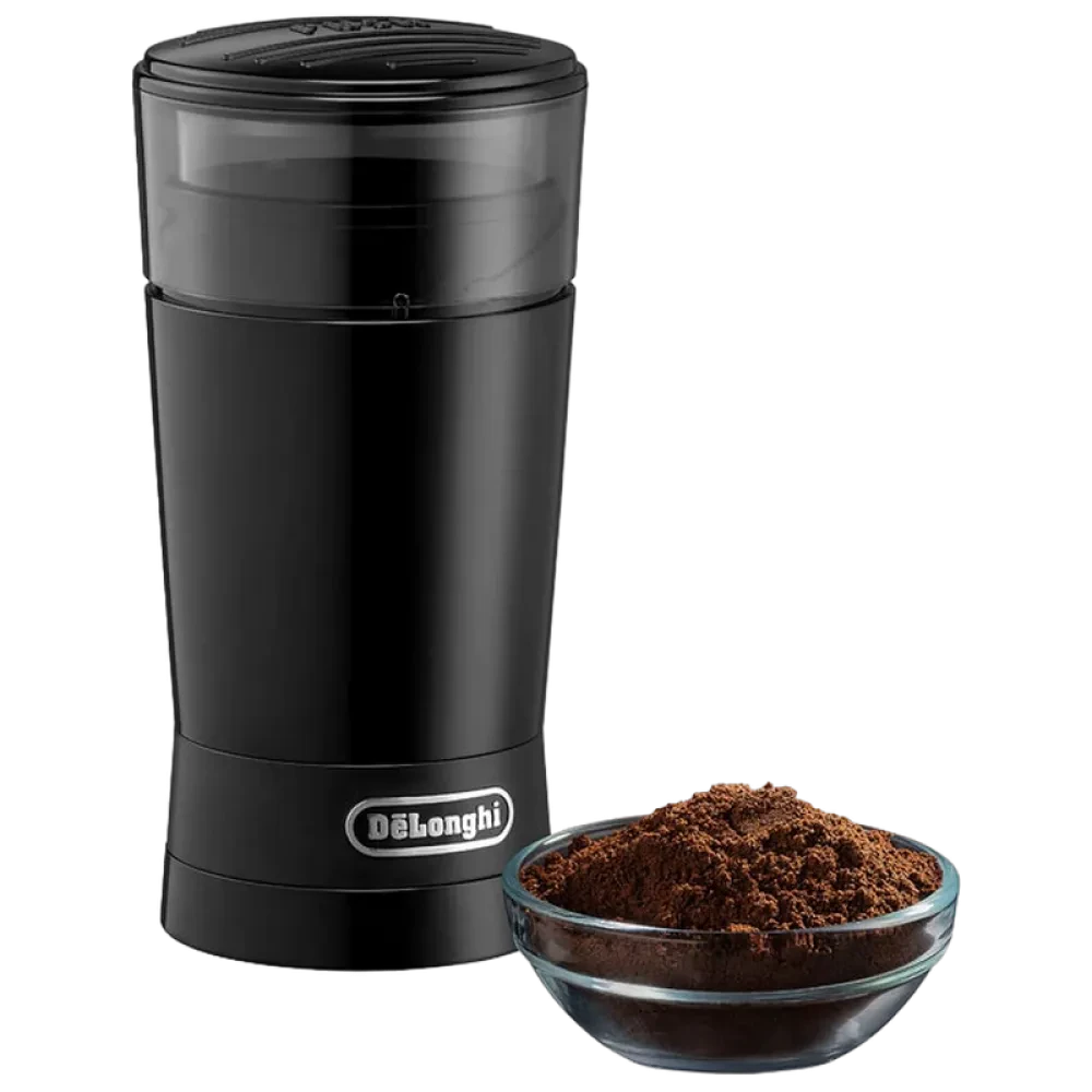 Râșniță de cafea De'Longhi KG200, Negru