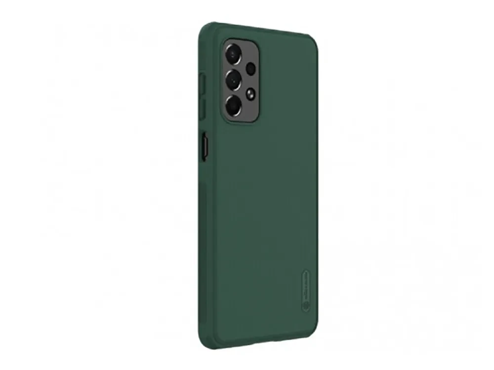 Husă tip carte Xcover Galaxy A73 - Soft Book View Series, Verde
