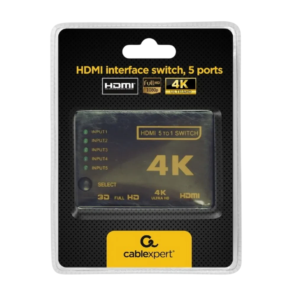 Переключатель интерфейса HDMI Cablexpert DSW-HDMI-53