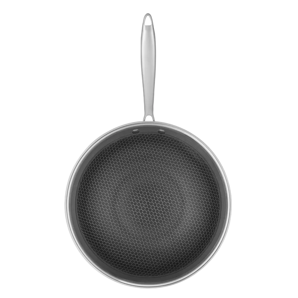Tigaie WOK RESTO 95349, 28cm, Oțel inoxidabil