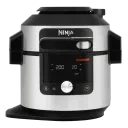 Aparat de gătit multifuncțional sub presiune Ninja OL750EU, Argintiu | Negru