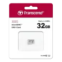 Карта памяти Transcend microSDHC Class 10, 32Гб (TS32GUSD300S)