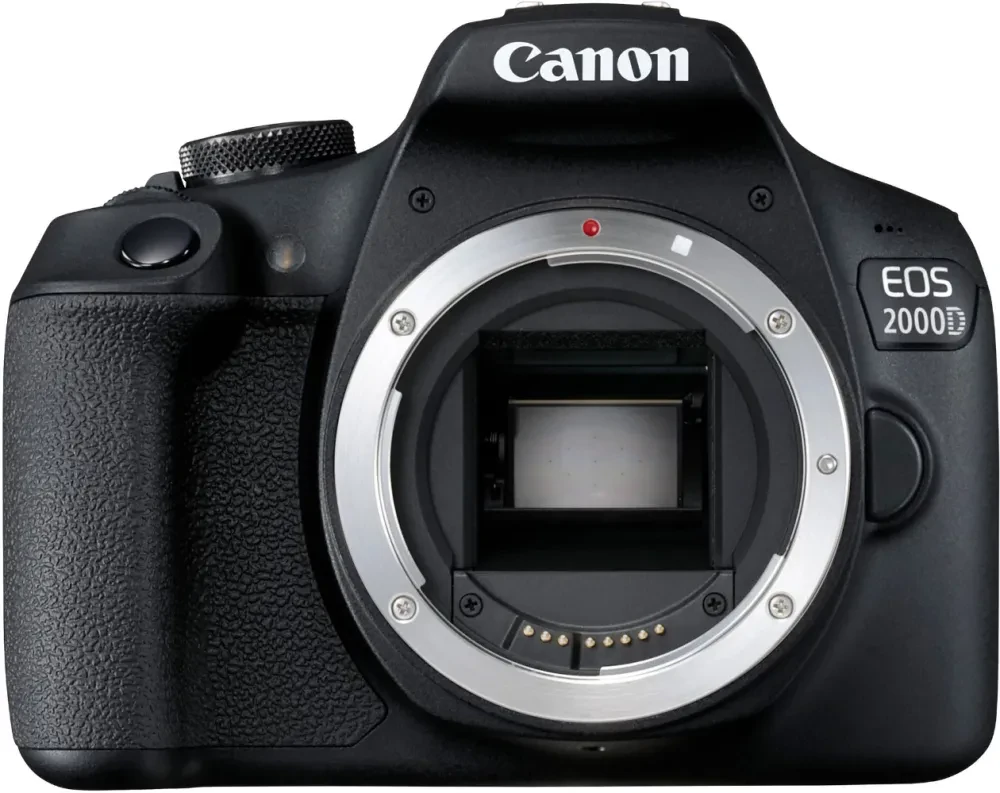 Aparat foto DSLR Canon EOS 2000D & EF-S 18-55mm  f/3.5-5.6 IS II KIT
