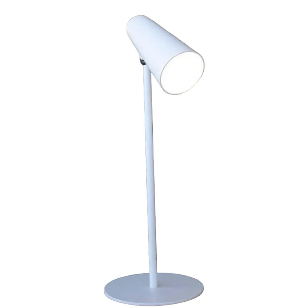 Lampa de birou Xiaomi Flexible Rechargeable Lamp, Alb