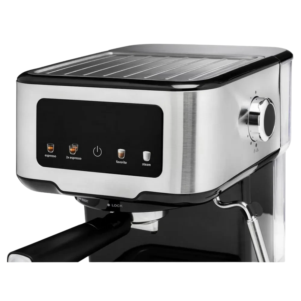 Cafetiera manuala Gorenje ESCM15CD, 1100W, Oțel inoxidabil