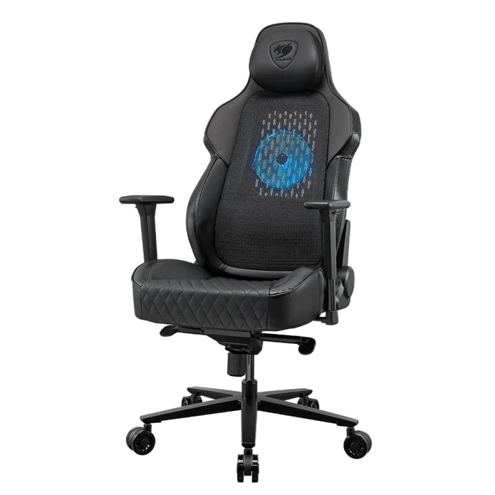 Scaun Gaming Cougar NxSys AERO, PU Piele, Negru