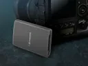 Кардридер Transcend TS-RDE2, USB Type-C, USB Type-A, Серый