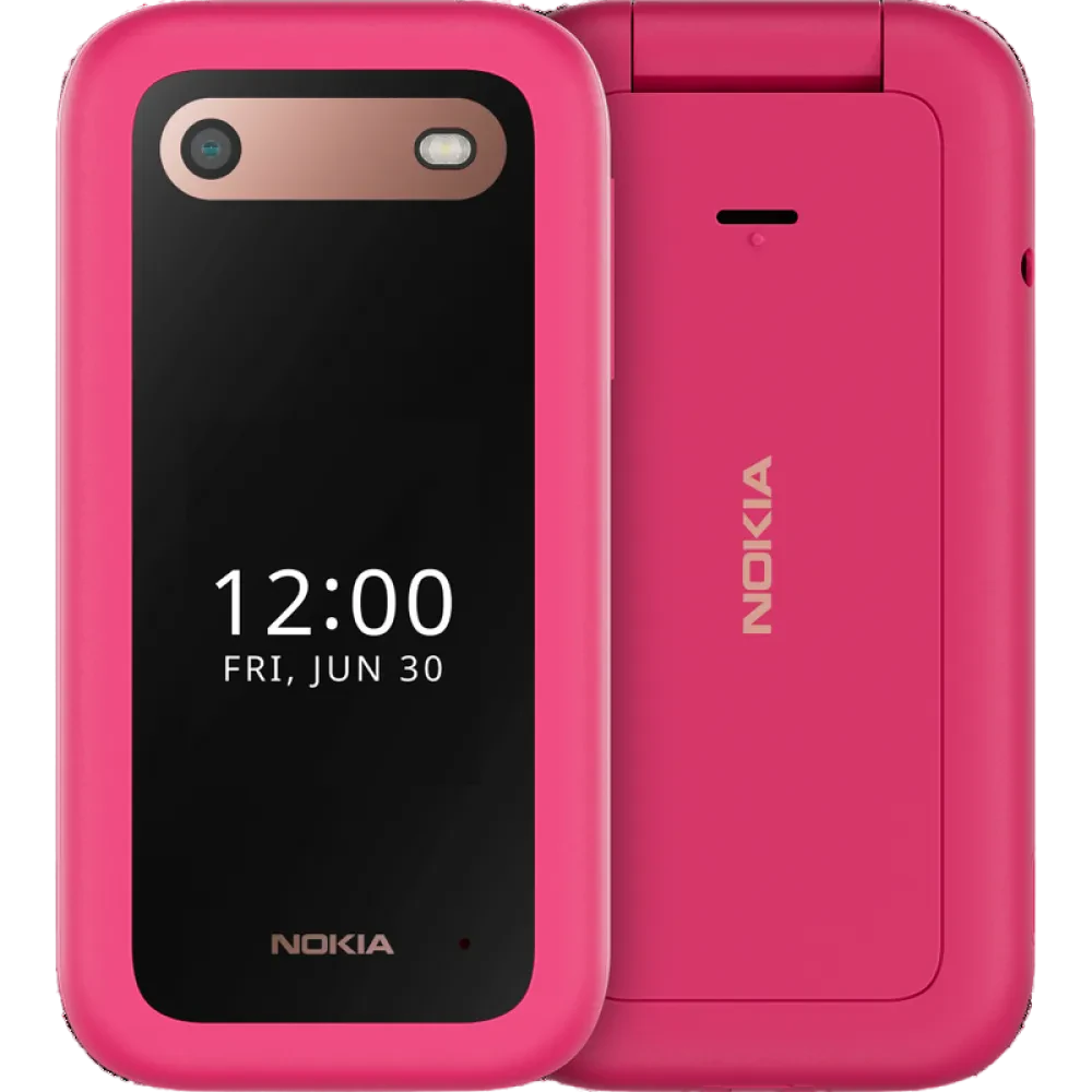 Telefon mobil Nokia 2660 Flip 4G, Roz