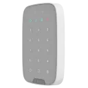 Tastatură tactilă fără fir Ajax KeyPad Plus, Alb