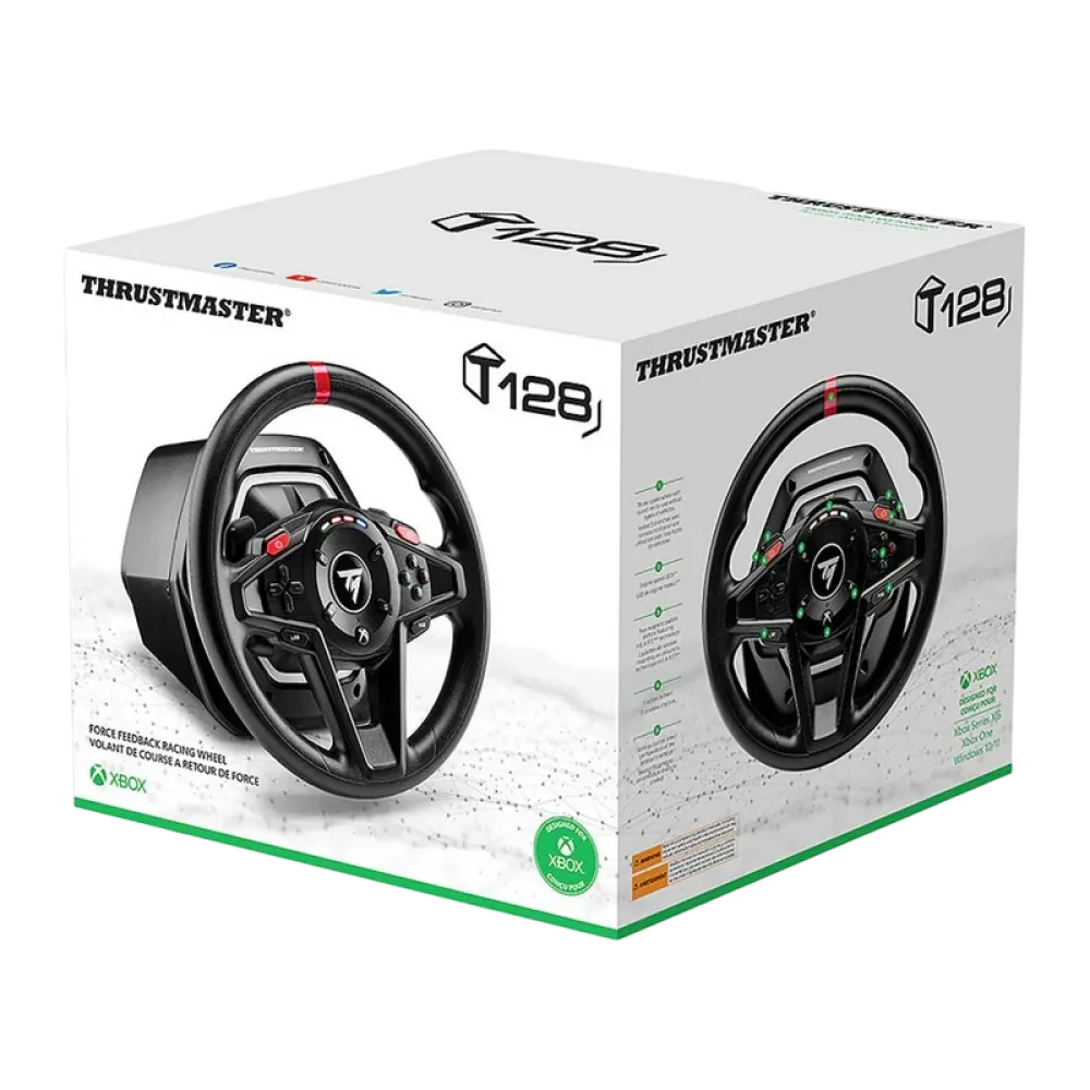 Volan Gaming Thrustmaster T128, Negru
