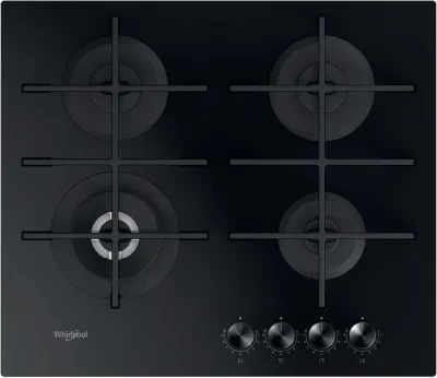 Plită pe gaz Whirlpool GOWL 628/NB, Negru