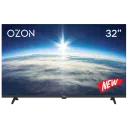 32" LED SMART TV OZON H32S6000R, 1366x768 HD, Android TV, Negru