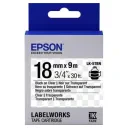 Картридж с лентой Epson LK-5TBN, 18мм x 9м