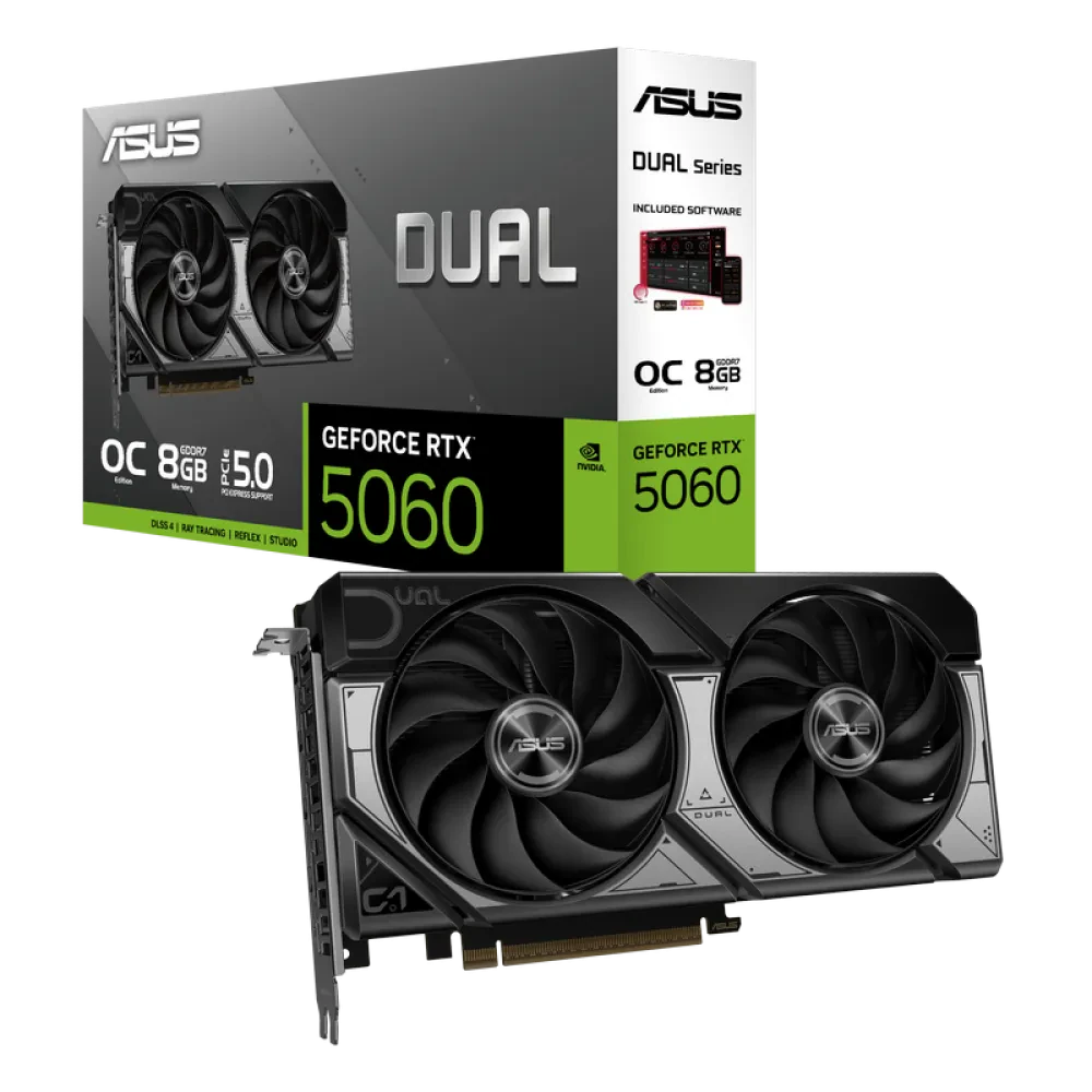 Placă Video ASUS DUAL-RTX5060-O8G, 8GB GDDR7 128bit