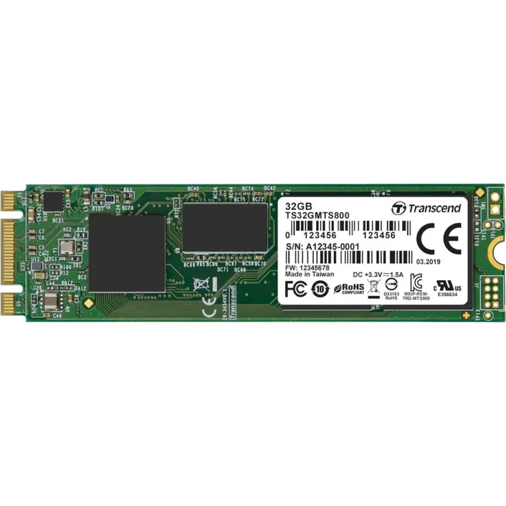 Накопитель SSD Transcend 800S, 32Гб, TS32GMTS800S