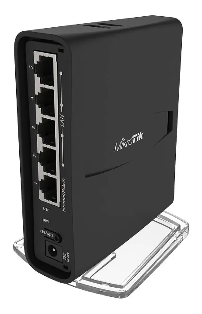 Беспроводной маршрутизатор MikroTik hAP AC2, Чёрный