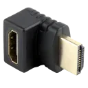 Adaptor Video Cablexpert A-HDMI270-FML, HDMI (M) - HDMI (F), Negru