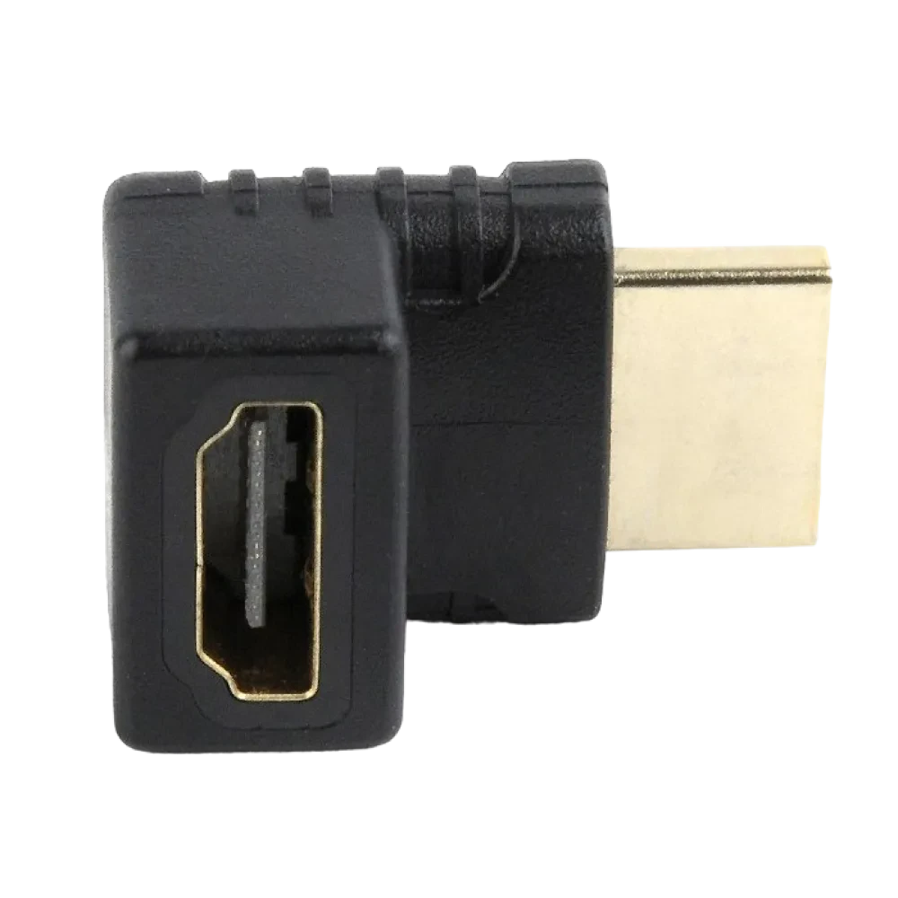 Adaptor Video Cablexpert A-HDMI270-FML, HDMI (M) - HDMI (F), Negru