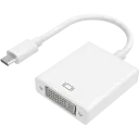 Видеоадаптер APC Electronic APC-631001, Type-C - DVI-D (F), 0,1м, Белый