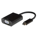 Adaptor Video APC Electronic APC-631008, Type-C - VGA D-Sub, 0,15m, Negru