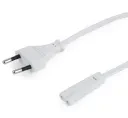 Шнур питания Cablexpert PC-184/2-W, 1,8м, Белый