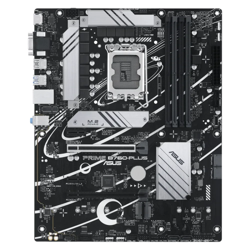 Материнская плата ASUS PRIME B760-PLUS, LGA1700, Intel B760, ATX