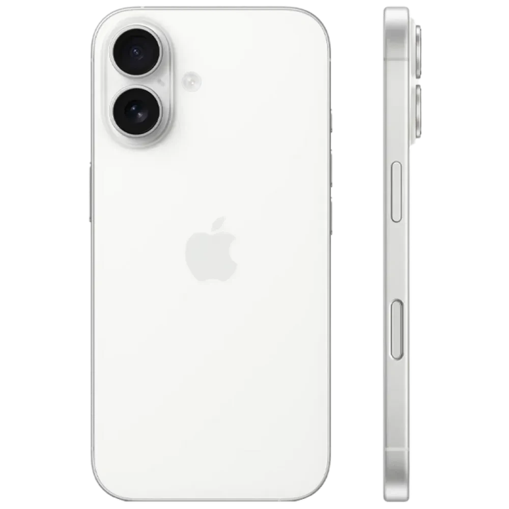 Smartphone Apple iPhone 16, 128GB, Alb
