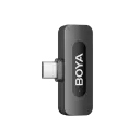 Microfon portabil pentru înregistrare vocală Boya BY-V3 Combo, Fără fir, Negru