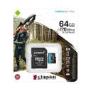 Карта памяти Kingston Canvas Go! Plus, 64Гб (SDCG3/64GB)