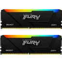 Оперативная память Kingston FURY Beast RGB, DDR4 SDRAM, 3600 МГц, 16 ГБ, KF436C17BB2AK2/16