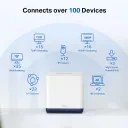 Домашняя Mesh Wi-Fi система MERCUSYS Halo H50G (2-pack), Белый