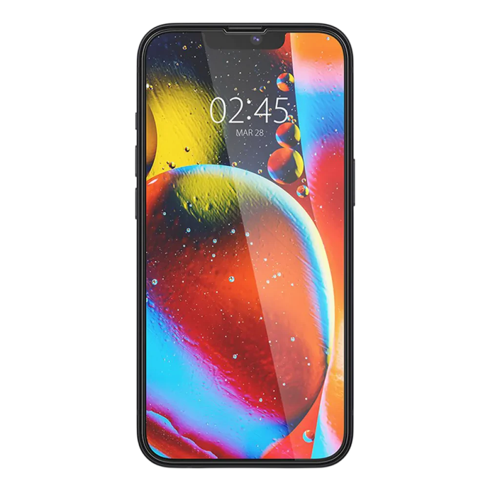 Sticlă de protecție Spigen iPhone 14 Plus, Glass FC, Negru