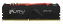 Memorie RAM Kingston FURY Beast RGB, DDR4 SDRAM, 3733 MHz, 16GB, KF437C19BBAK2/16