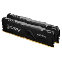 Memorie RAM Kingston FURY Beast RGB, DDR4 SDRAM, 3733 MHz, 16GB, KF437C19BBAK2/16