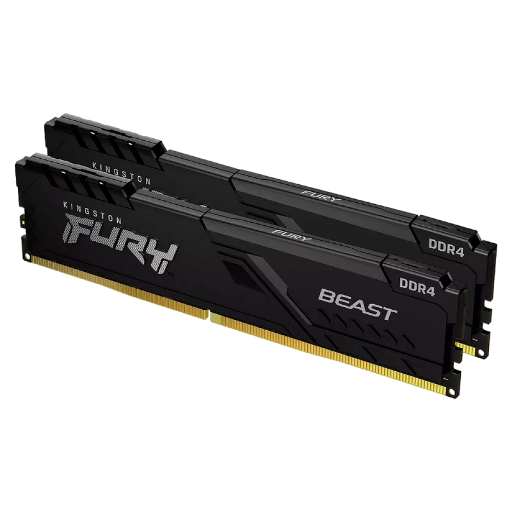 Memorie RAM Kingston FURY Beast, DDR4 SDRAM, 3200 MHz, 16GB, KF432C16BBK2/16