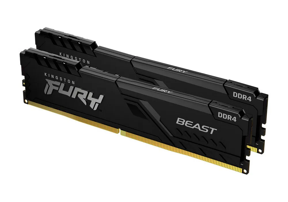 Memorie RAM Kingston FURY Beast, DDR4 SDRAM, 3200 MHz, 16GB, KF432C16BBK2/16