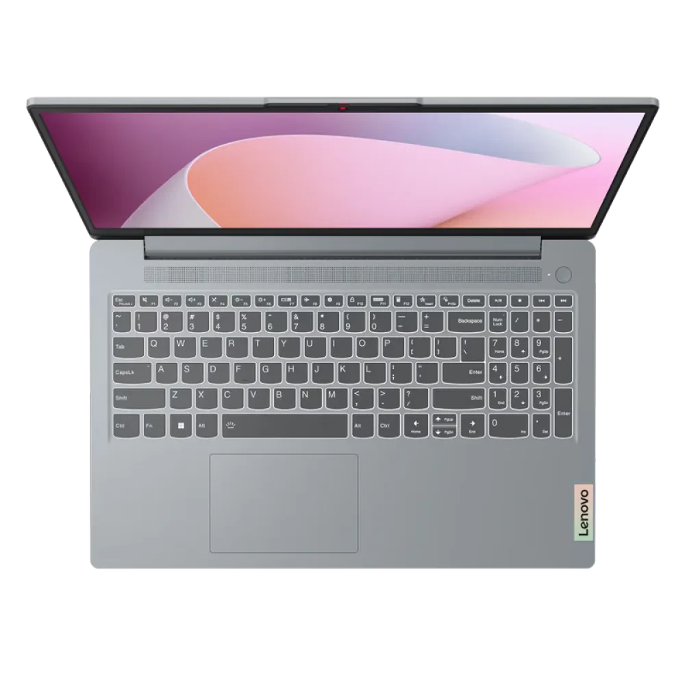 Laptop 15,6" Lenovo IdeaPad Slim 3 15ABR8, Arctic Grey, AMD Ryzen 5 7430U, 16GB/512GB, Fără SO