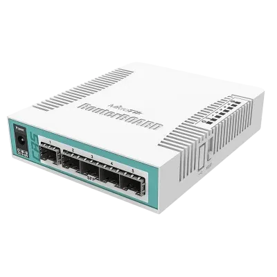 Коммутатор маршрутизатора MikroTik CRS106-1C-5S, Белый