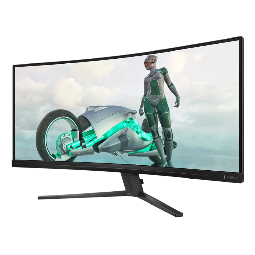 34" Игровой монитор Philips 34M2C3500L, VA 3440x1440 WQHD, Чёрный